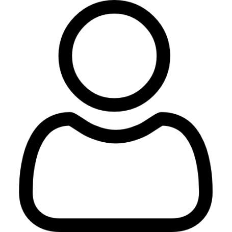 Person - Persönliche Beratung Grafik eines stilisierten Benutzersymbols.